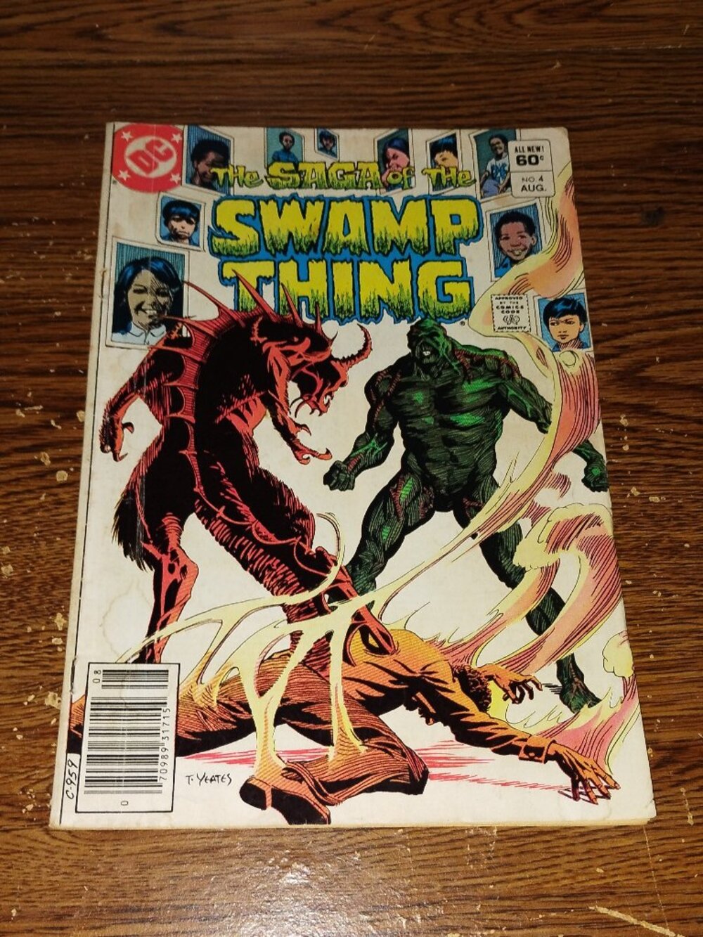 The Saga of the Swamp Thing #4 (DC Comics, 1975)